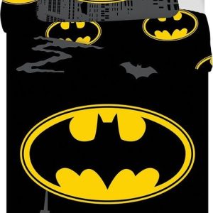 Bavlněné dětské povlečení na jednolůžko 140x200 cm Batman "The Emblem" – Jerry Fabrics