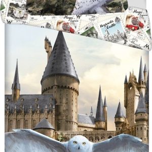 Bavlněné dětské povlečení na jednolůžko 140x200 cm Harry Potter "Hedwig" – Jerry Fabrics