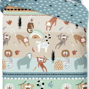 Bavlněné dětské povlečení na jednolůžko/prodloužené 140x220 cm Play – Good Morning