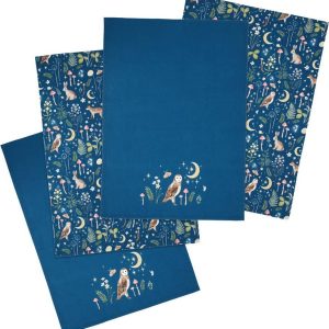 Bavlněné utěrky v sadě 4 ks 50x70 cm Enchanted Twilight Animals – Catherine Lansfield