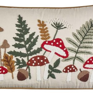 Bavlněný dekorační polštář 30x50 cm Embroidery Woodland – Catherine Lansfield