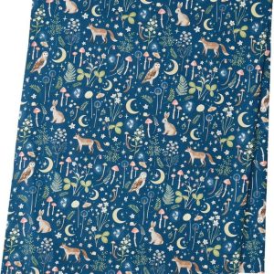 Bavlněný ubrus 132x178 cm Enchanted Twilight Animals – Catherine Lansfield