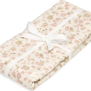 Béžová zavinovací dětská deka z Bio bavlny 120x120 cm Augusta – Cam Cam Copenhagen