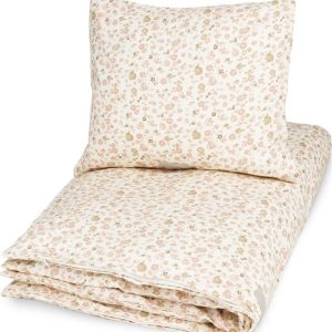 Béžové dětské povlečení do postýlky z Bio bavlny 70x100 cm Augusta – Cam Cam Copenhagen