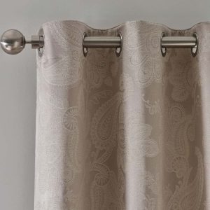 Béžové závěsy v sadě 2 ks z žakáru 168x229 cm Opulent Jacquard – Catherine Lansfield