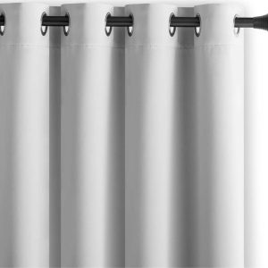 Bílý termo/dimout závěs 140x175 cm Kierra – Restilo