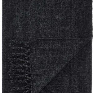 Černá deka z žinylky 130x170 cm Wilson – Catherine Lansfield