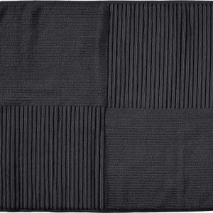 Černá koupelnová předložka 50x80 cm Classic – Zone