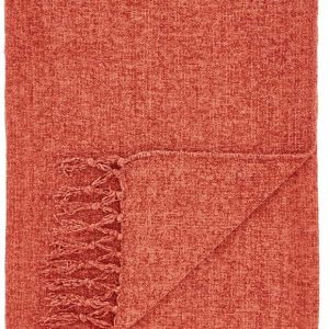 Deka z žinylky v cihlové barvě 130x170 cm Wilson – Catherine Lansfield