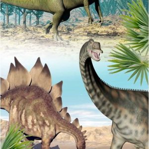 Dětská sametová plážová osuška 75x150 cm Dino – Good Morning