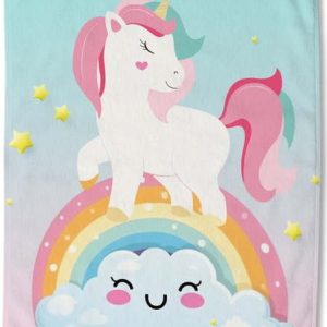 Dětská sametová plážová osuška 75x150 cm Sweety – Good Morning