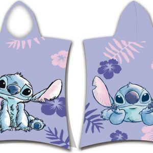 Fialový froté dětský župan Lilo and Stitch – Jerry Fabrics
