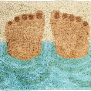 Koupelnová předložka 50x80 cm Bathing Feet – Rex London