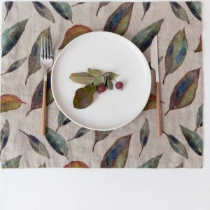 Lněné prostírání 35x45 cm Golden Fall – Linen Tales