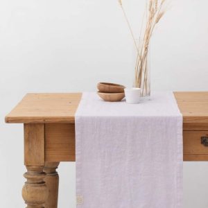 Lněný běhoun na stůl 40x200 cm – Linen Tales