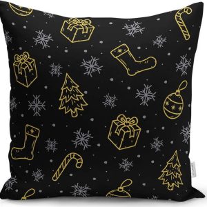Povlak na polštář s vánočním motivem 43x43 cm – Mila Home