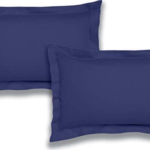 Povlaky na polštáře v sadě 2 ks z bavlněného perkálu 50x75 cm Cotton Percale – Bianca