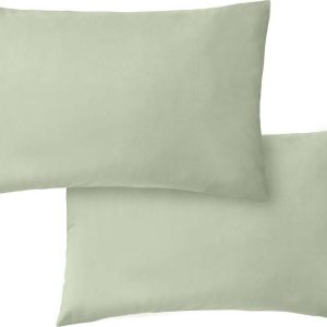 Povlaky na polštáře v sadě 2 ks z bavlněného perkálu 50x75 cm Cotton Percale – Bianca