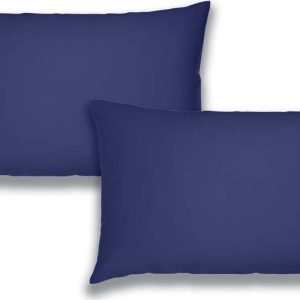 Povlaky na polštáře v sadě 2 ks z bavlněného perkálu 50x75 cm Cotton Percale – Bianca