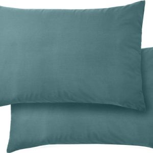 Povlaky na polštáře v sadě 2 ks z bavlněného saténu 50x75 cm Cotton Sateen – Bianca