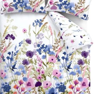 Povlečení na jednolůžko 135x200 cm Countryside Floral – Catherine Lansfield