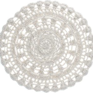 Prostírání s příměsí bavlny ø 35 cm Crochet – Rex London