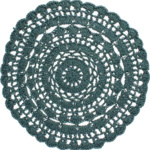 Prostírání s příměsí bavlny ø 35 cm Crochet – Rex London