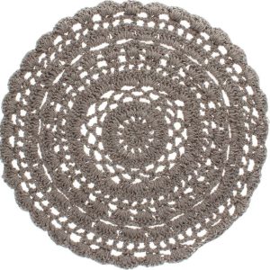 Prostírání s příměsí bavlny ø 35 cm Crochet – Rex London