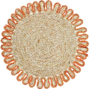 Prostírání z kukuřičného šustí ø 38 cm Corn Husk – Rex London