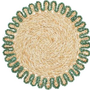 Prostírání z kukuřičného šustí ø 38 cm Corn Husk – Rex London