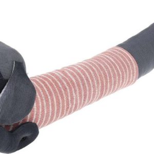 Růžová/šedá ochrana proti průvanu 17x76 cm Sausage Dog – Rex London