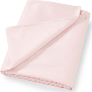 Růžové prostěradlo z bavlněného saténu 275x275 cm Cotton Sateen – Bianca