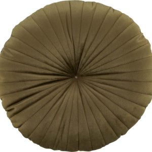Sametový dekorační polštář ø 40 cm Round Soft Touch – Catherine Lansfield