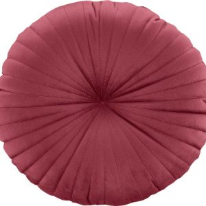 Sametový dekorační polštář ø 40 cm Round Soft Touch – Catherine Lansfield