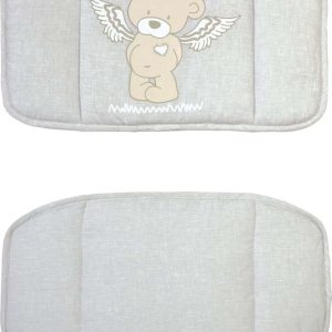 Šedá vložka do jídelní židličky Heartbreakerbär – Roba