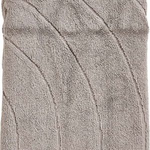 Šedobéžový froté bavlněný ručník 50x70 cm Time – Zone