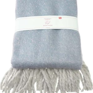 Světle modrá deka 127x185 cm Ultra – Rex London