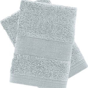 Světle šedé froté bavlněné ručníky v sadě 2 ks 30x30 cm Anti-Bacterial – Catherine Lansfield
