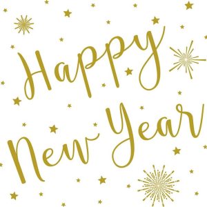 Ubrousky v sadě 20 ks 33x33 cm Noel – Homéa