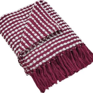 Vínová deka 125x150 cm Stab Stitch – Catherine Lansfield