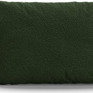 Zelený polštář na gauč z textilie bouclé Poppy – Micadoni