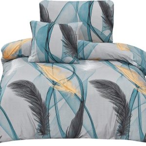 3dílné povlečení na jednolůžko z mikrosaténu 140x200 cm Melissa – My House