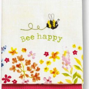 Bavlněné utěrky v sadě 3 ks 45x65 cm Bee Happy – Cooksmart ®