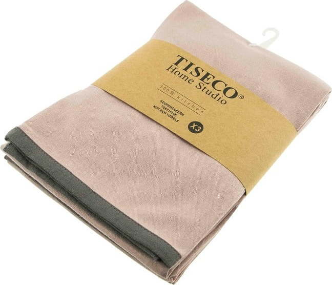 Bavlněné utěrky v sadě 3 ks 50x70 cm – Tiseco Home Studio