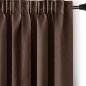 Hnědý dimout závěs 200x245 cm Kierra – Restilo