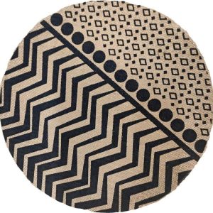 Látkové prostírání 2 ks ø 38 cm Mandala - JAHU collections