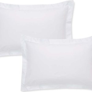 Povlaky na polštáře v sadě 2 ks z bavlněného saténu 50x75 cm Cotton Sateen – Bianca