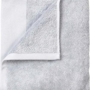 Světle šedé froté bavlněné ručníky v sadě 4 ks 30x30 cm Riva – Blomus