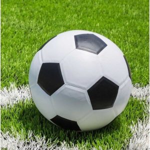 Zelená bavlněná dětská osuška 70x140 cm Football – Jerry Fabrics