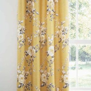 Žluté závěsy v sadě 2 ks 168x183 cm Canterbury – Catherine Lansfield